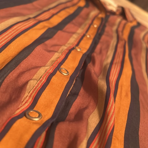 We The Free/ Free People Striped oversized Shirt - Picture 2 of 6